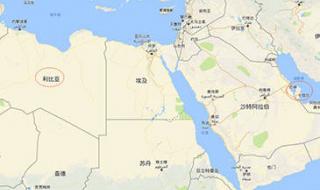 卡塔尔在地图哪里 卡塔尔亚洲地图上的位置