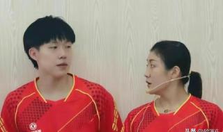 王楚钦陈梦资料 王楚钦和陈梦说话吗